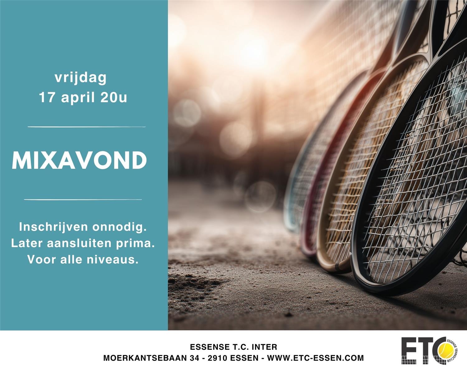 ETC Essense TC Inter 1e mixavond 2026